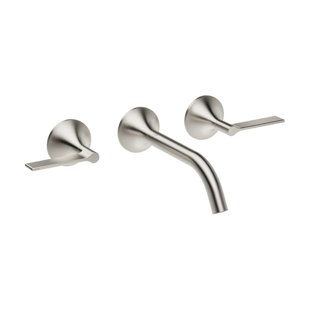 Dornbracht VAIA – Μπαταρία Νιπτήρα Τοίχου – Wall-mounted basin mixer without pop-up waste – Brushed Platinum (36712819-06)