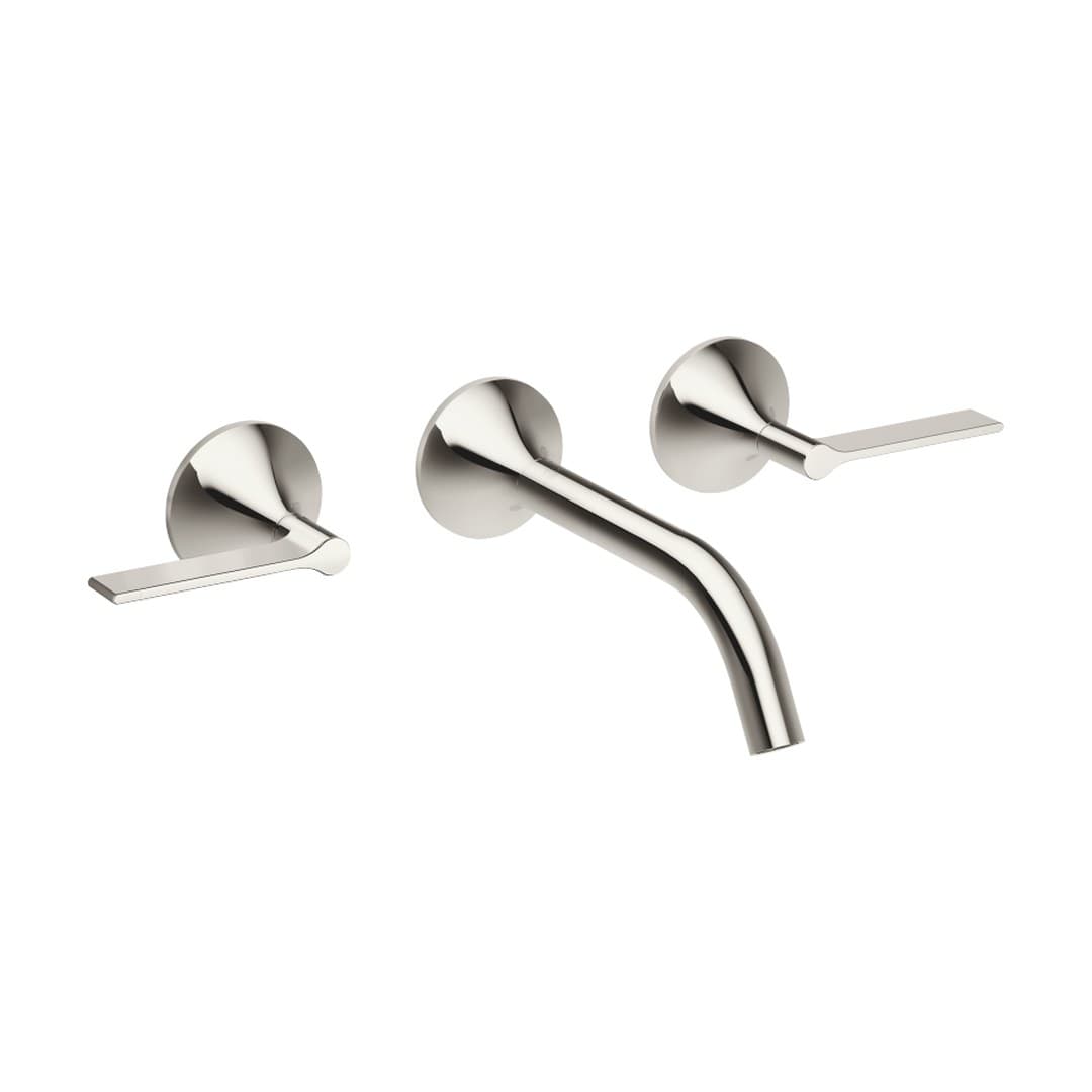 Dornbracht VAIA – Μπαταρία Νιπτήρα Τοίχου – Wall-mounted basin mixer without pop-up waste – Platinum (36712819-08)