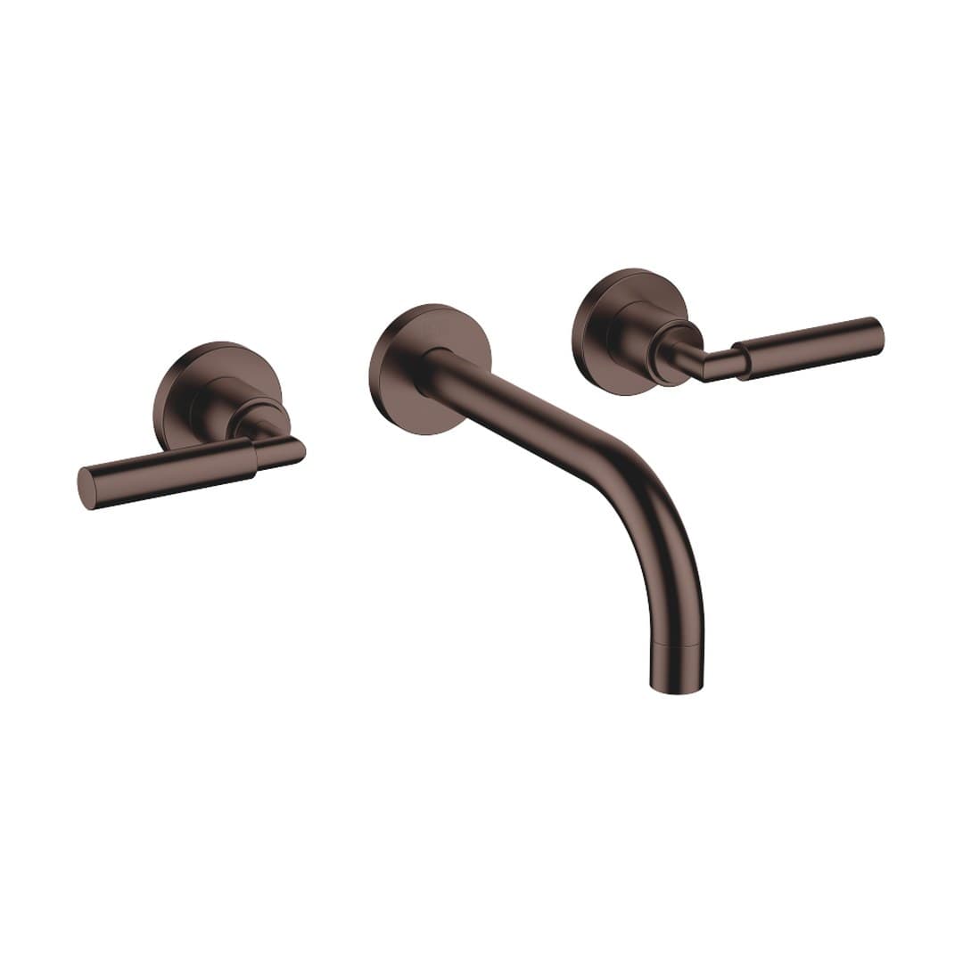 Dornbracht Tara – Μπαταρία Νιπτήρα Τοίχου – Wall-mounted basin mixer without pop-up waste – Brushed Dark Bronze (PVD) (36712882-43)