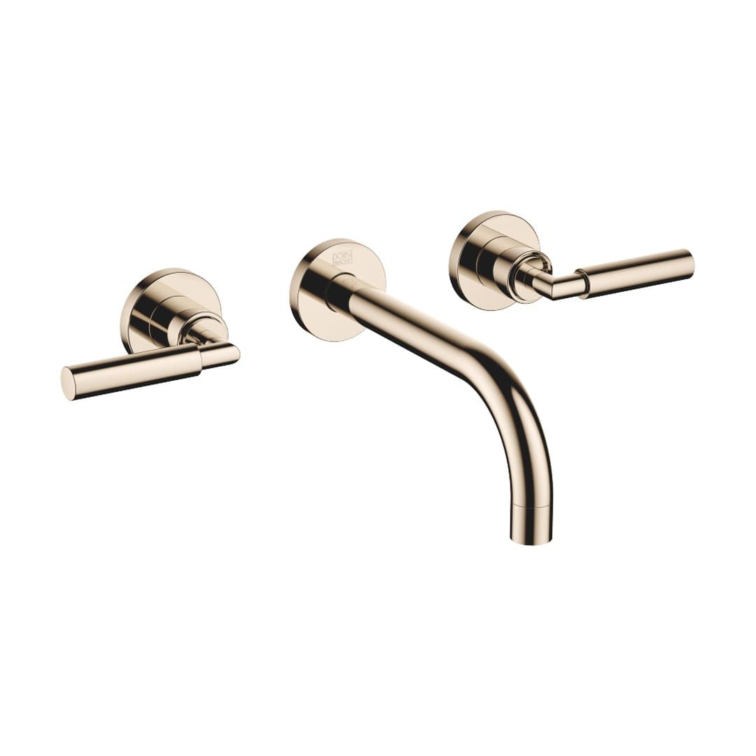 Dornbracht Tara – Μπαταρία Νιπτήρα Τοίχου – Wall-mounted basin mixer without pop-up waste – Champagne (22kt Gold) (36712882-47)