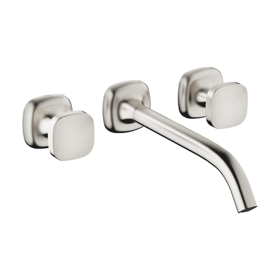 Dornbracht COYA – Μπαταρία Νιπτήρα Τοίχου – Wall-mounted basin mixer without pop-up waste – Brushed Platinum (36717404-06)