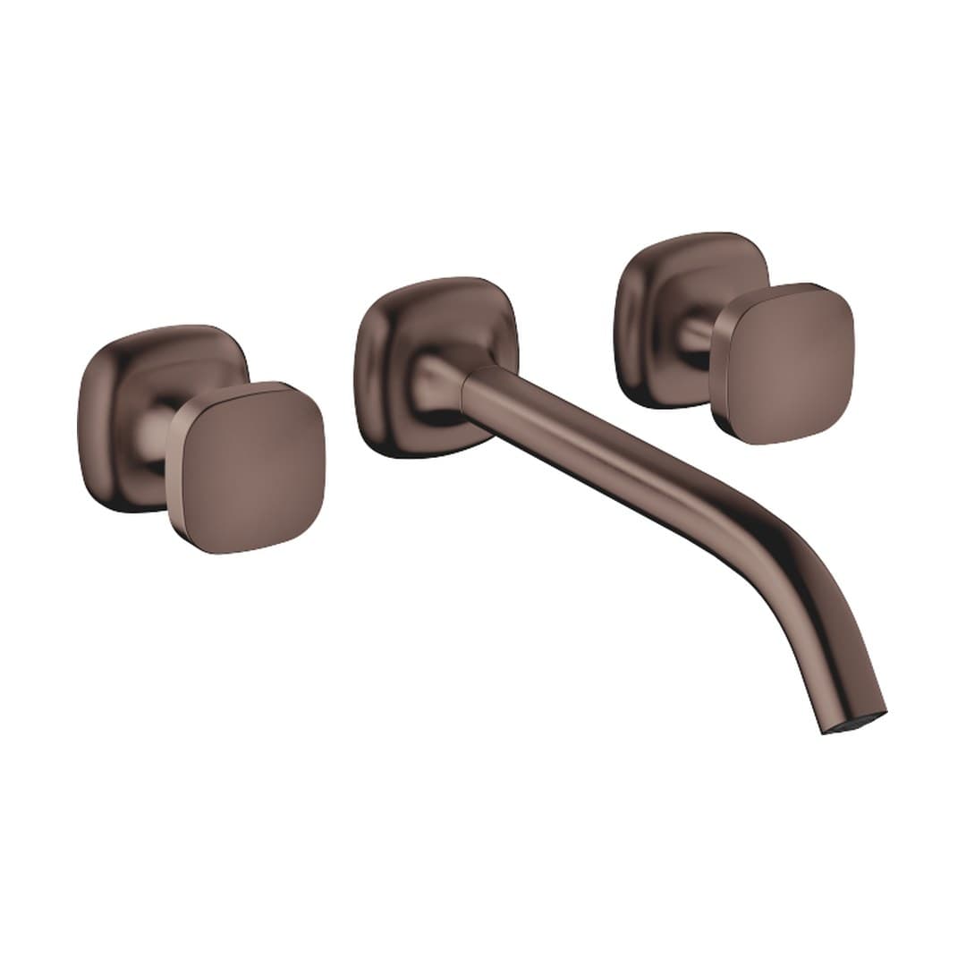 Dornbracht COYA – Μπαταρία Νιπτήρα Τοίχου – Wall-mounted basin mixer without pop-up waste – Brushed Dark Bronze (PVD) (36717404-43)