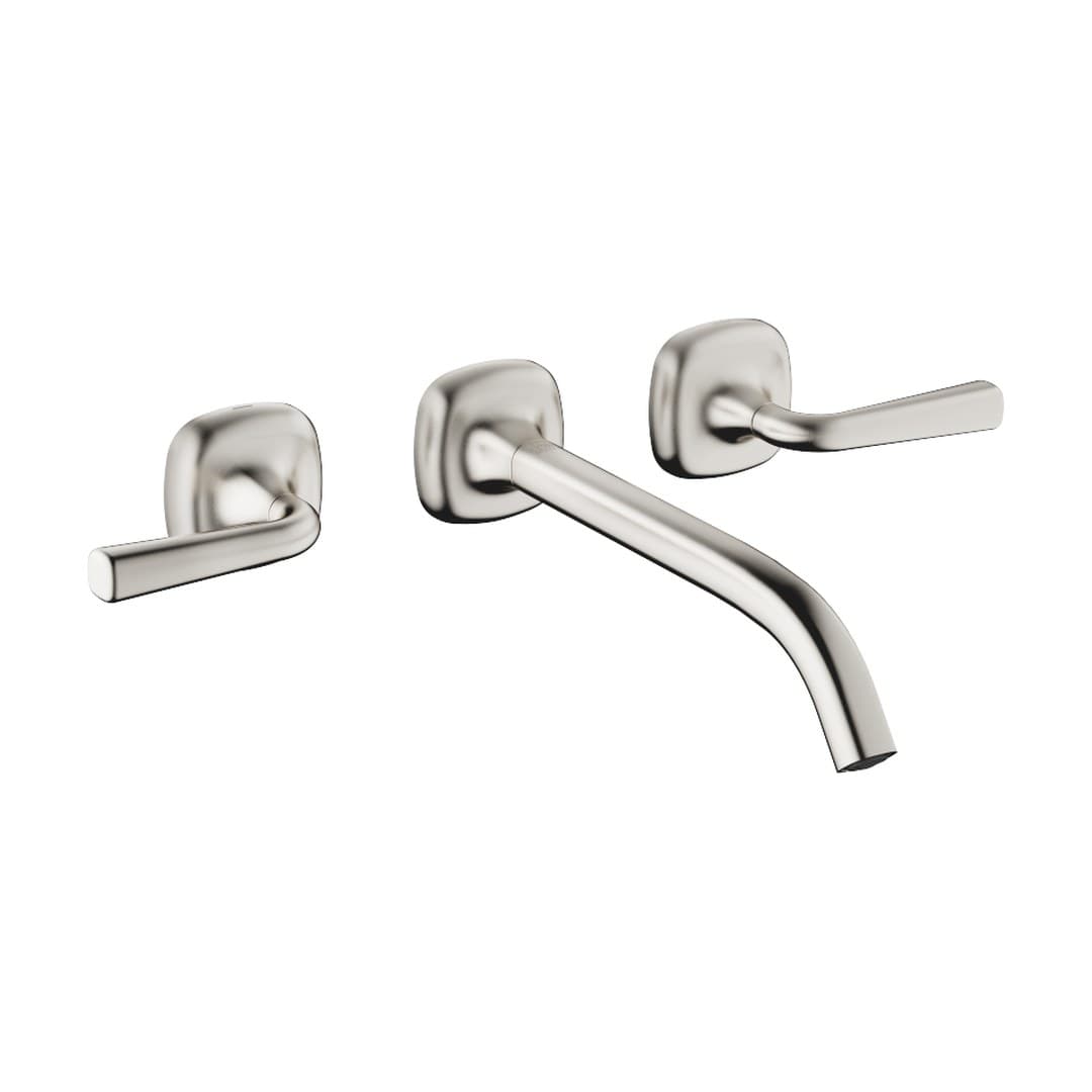 Dornbracht COYA – Μπαταρία Νιπτήρα Τοίχου – Wall-mounted basin mixer without pop-up waste – Brushed Platinum (36717414-06)