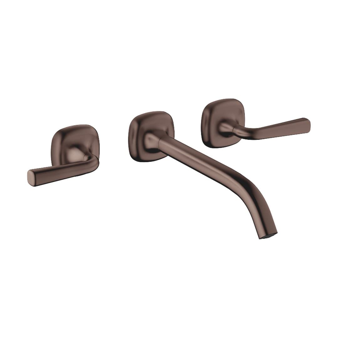 Dornbracht COYA – Μπαταρία Νιπτήρα Τοίχου – Wall-mounted basin mixer without pop-up waste – Brushed Dark Bronze (PVD) (36717414-43)