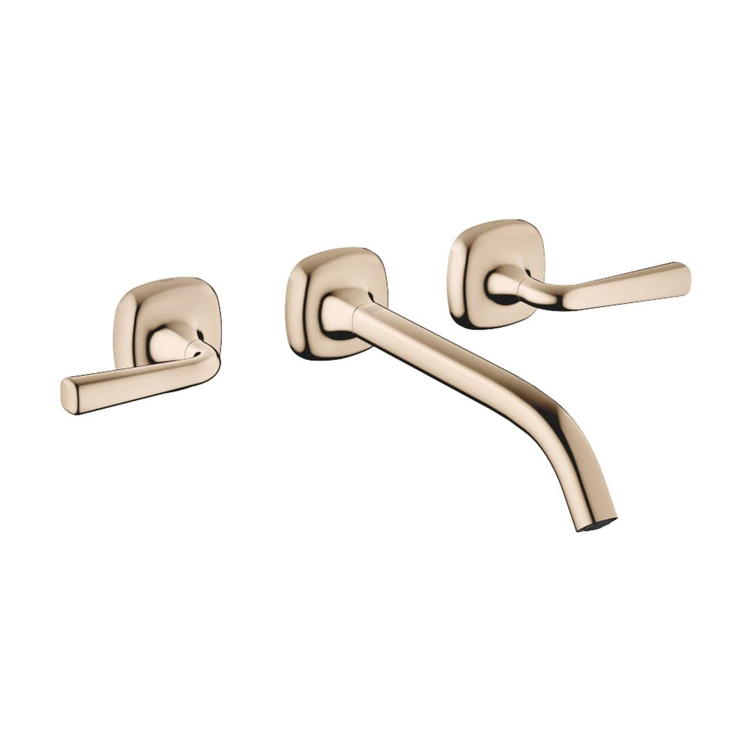 Dornbracht COYA – Μπαταρία Νιπτήρα Τοίχου – Wall-mounted basin mixer without pop-up waste – Champagne (22kt Gold) (36717414-47)