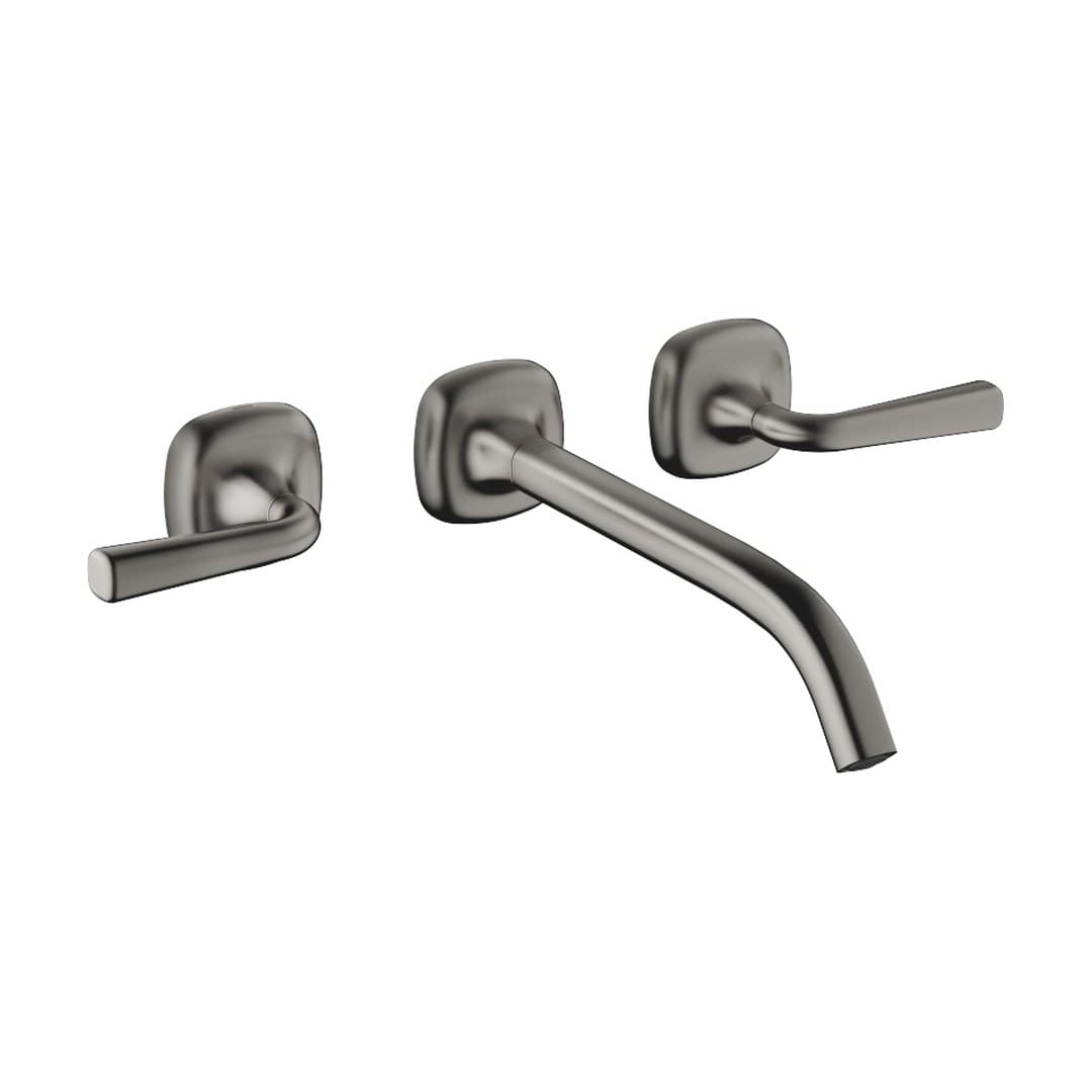 Dornbracht COYA – Μπαταρία Νιπτήρα Τοίχου – Wall-mounted basin mixer without pop-up waste – Brushed Dark Platinum (36717414-99)