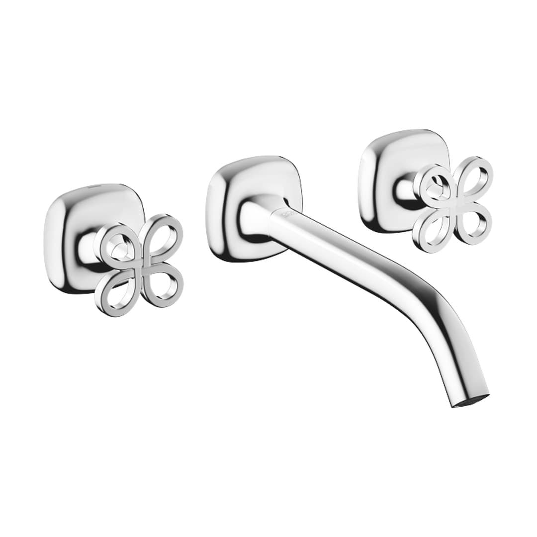 Dornbracht COYA – Μπαταρία Νιπτήρα Τοίχου – Wall-mounted basin mixer without pop-up waste – Chrome (36717424-00)