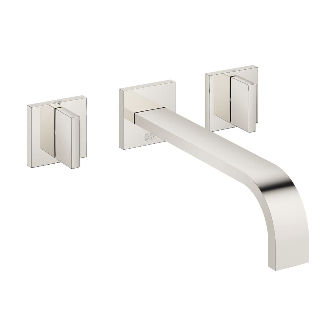 Dornbracht MEM – Μπαταρία Νιπτήρα Τοίχου – Wall-mounted basin mixer without pop-up waste – Platinum (36717782-08)