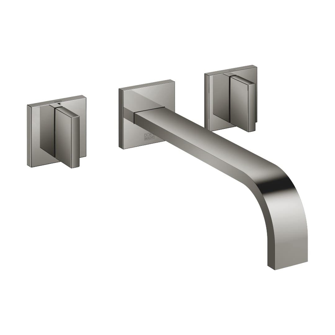 Dornbracht MEM – Μπαταρία Νιπτήρα Τοίχου – Wall-mounted basin mixer without pop-up waste – Dark Chrome (36717782-19)