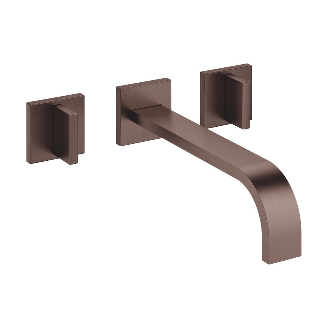 Dornbracht MEM – Μπαταρία Νιπτήρα Τοίχου – Wall-mounted basin mixer without pop-up waste – Brushed Dark Bronze (PVD) (36717782-43)