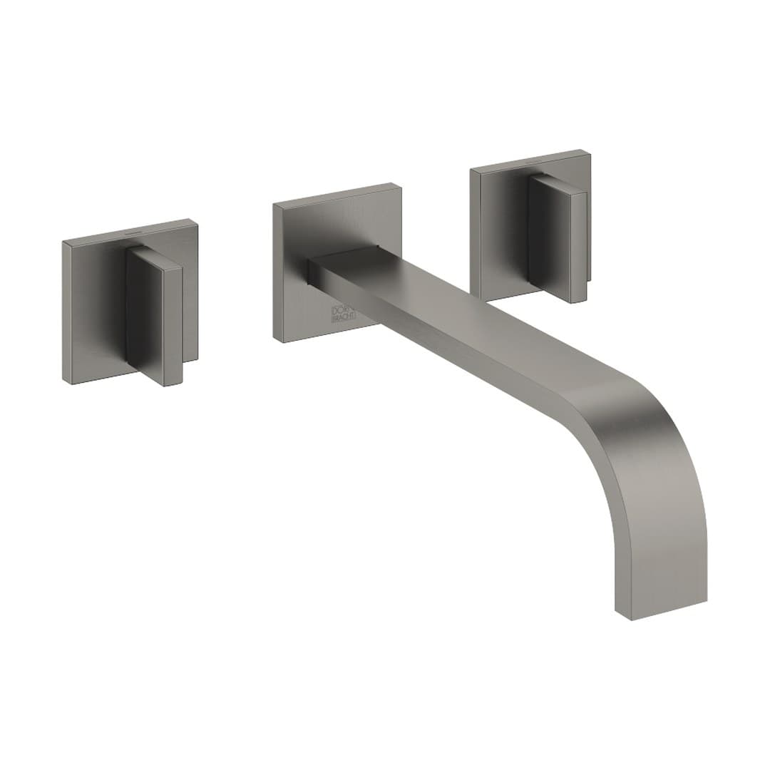 Dornbracht MEM – Μπαταρία Νιπτήρα Τοίχου – Wall-mounted basin mixer without pop-up waste – Brushed Dark Platinum (36717782-99)