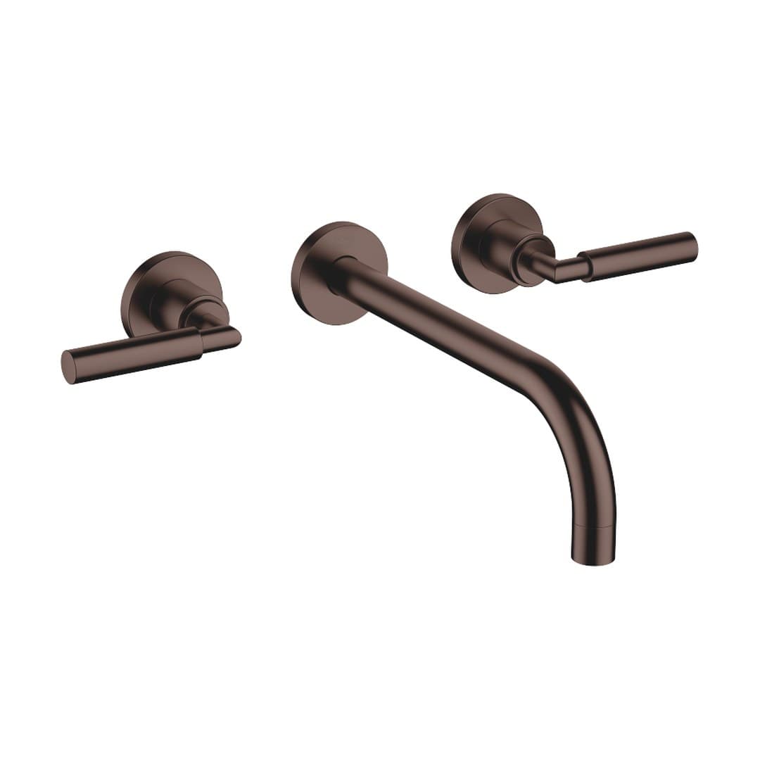 Dornbracht Tara – Μπαταρία Νιπτήρα Τοίχου – Wall-mounted basin mixer without pop-up waste – Brushed Dark Bronze (PVD) (36717882-43)