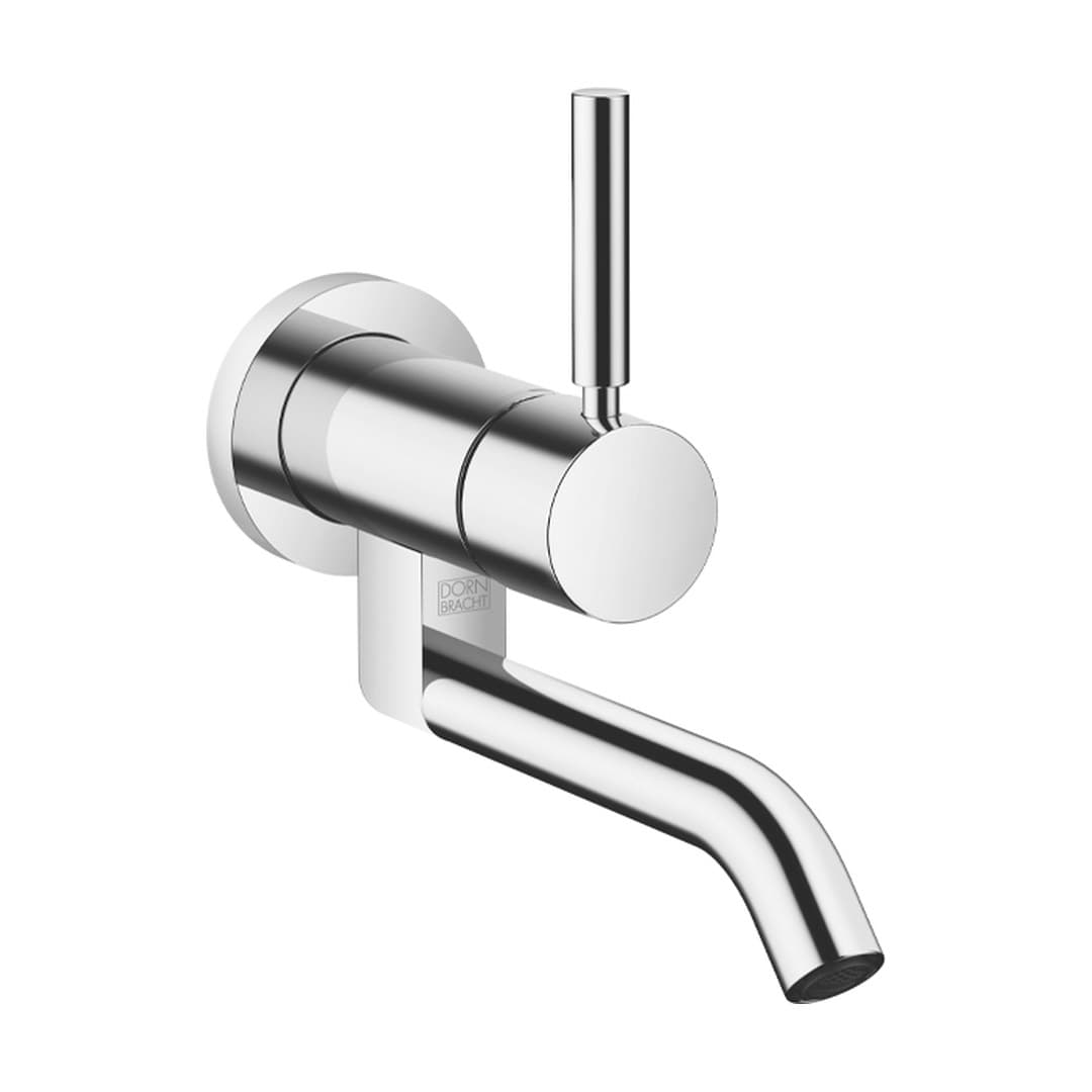 Dornbracht Meta – Μπαταρία Νιπτήρα Τοίχου – Wall-mounted single-lever basin mixer without pop-up waste – Brushed Dark Bronze (PVD) (36805660-43)
