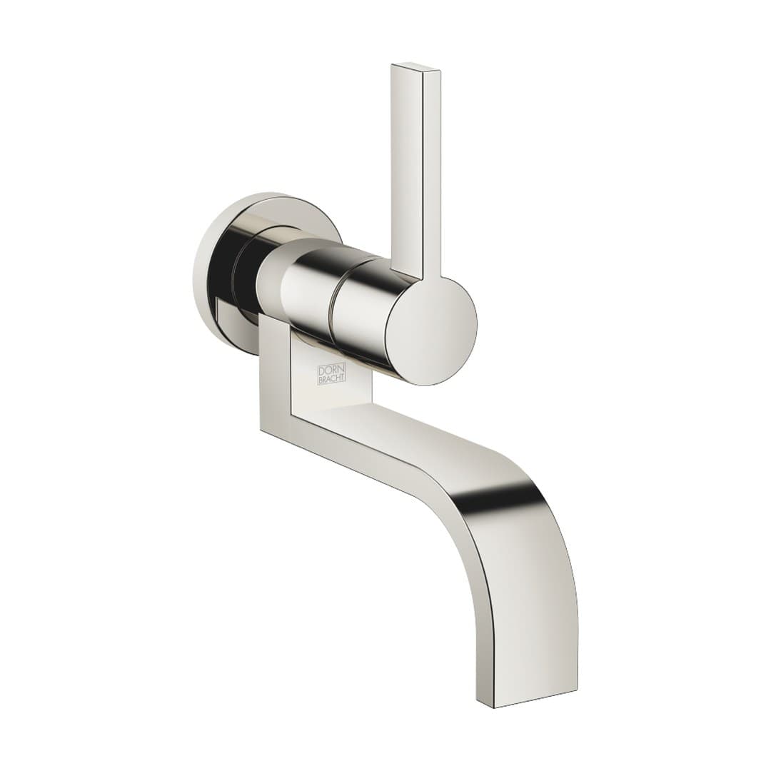 Dornbracht MEM – Μπαταρία Νιπτήρα Τοίχου – Wall-mounted single-lever basin mixer without pop-up waste – Platinum (36805782-08)