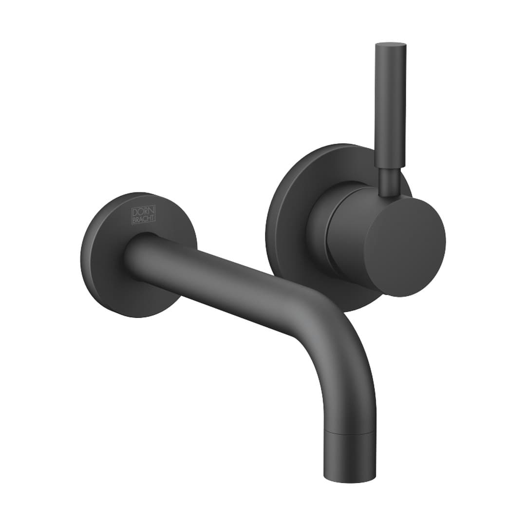 Dornbracht Edition Pro – Μπαταρία Νιπτήρα Τοίχου – Wall-mounted single-lever basin mixer without pop-up waste – Matte Black (36810626-33)