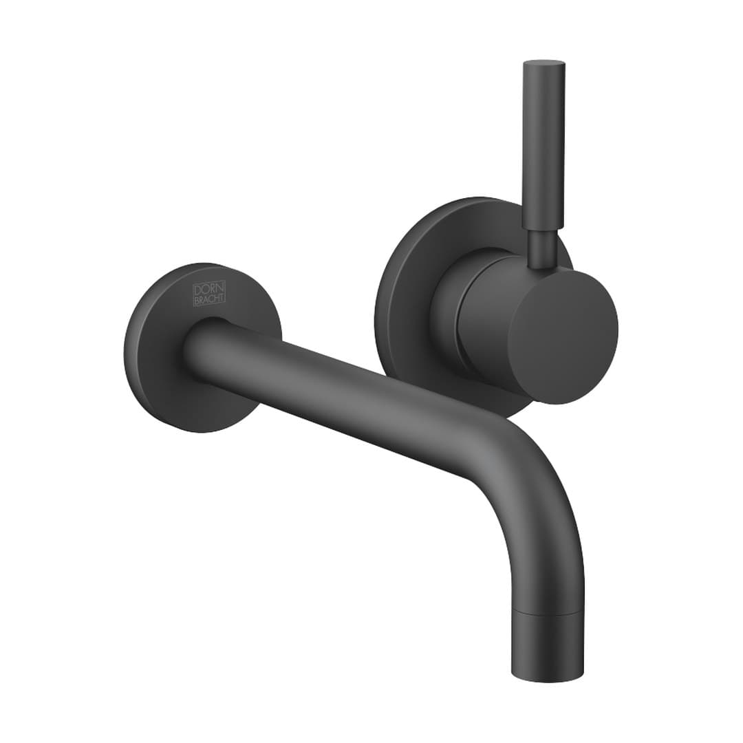Dornbracht Edition Pro – Μπαταρία Νιπτήρα Τοίχου – Wall-mounted single-lever basin mixer without pop-up waste – Matte Black (36812626-33)