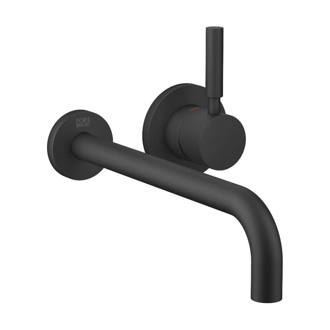 Dornbracht Edition Pro – Μπαταρία Νιπτήρα Τοίχου – Wall-mounted single-lever basin mixer without pop-up waste – Matte Black (36816626-33)