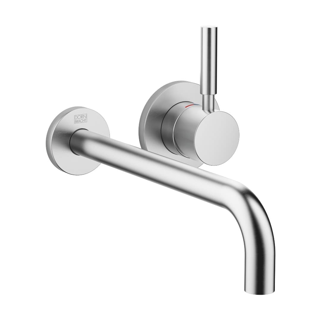 Dornbracht Edition Pro – Μπαταρία Νιπτήρα Τοίχου – Wall-mounted single-lever basin mixer without pop-up waste – Brushed Chrome (36816626-93)