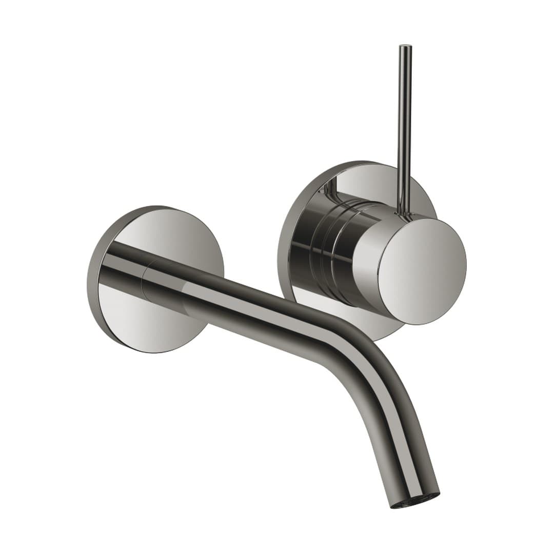 Dornbracht Meta – Μπαταρία Νιπτήρα Τοίχου – META SLIM Wall-mounted single-lever basin mixer without pop-up waste – Dark Chrome (36860662-19)