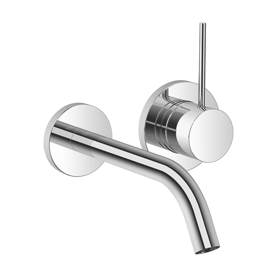Dornbracht Meta – Μπαταρία Νιπτήρα Τοίχου – META SLIM Wall-mounted single-lever basin mixer without pop-up waste – Brushed Dark Bronze (PVD) (36860662-43)