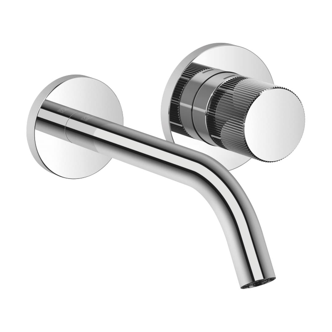 Dornbracht Meta – Μπαταρία Νιπτήρα Τοίχου – META PURE Wall-mounted single-lever basin mixer without pop-up waste – Chrome (36860664-00)