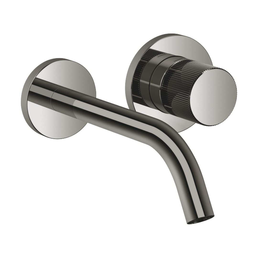 Dornbracht Meta – Μπαταρία Νιπτήρα Τοίχου – META PURE Wall-mounted single-lever basin mixer without pop-up waste – Dark Chrome (36860664-19)