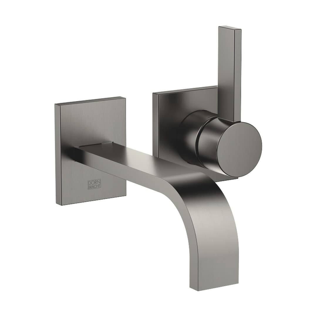 Dornbracht MEM – Μπαταρία Νιπτήρα Τοίχου – Wall-mounted single-lever basin mixer without pop-up waste – Brushed Dark Platinum (36860782-99)