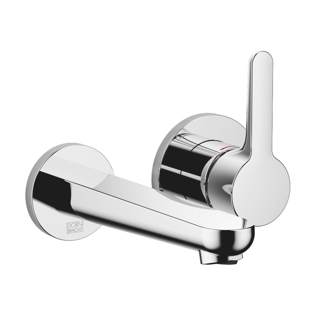 Dornbracht Yamou – Μπαταρία Νιπτήρα Τοίχου – Wall-mounted single-lever basin mixer without pop-up waste – Chrome (36860831-00)