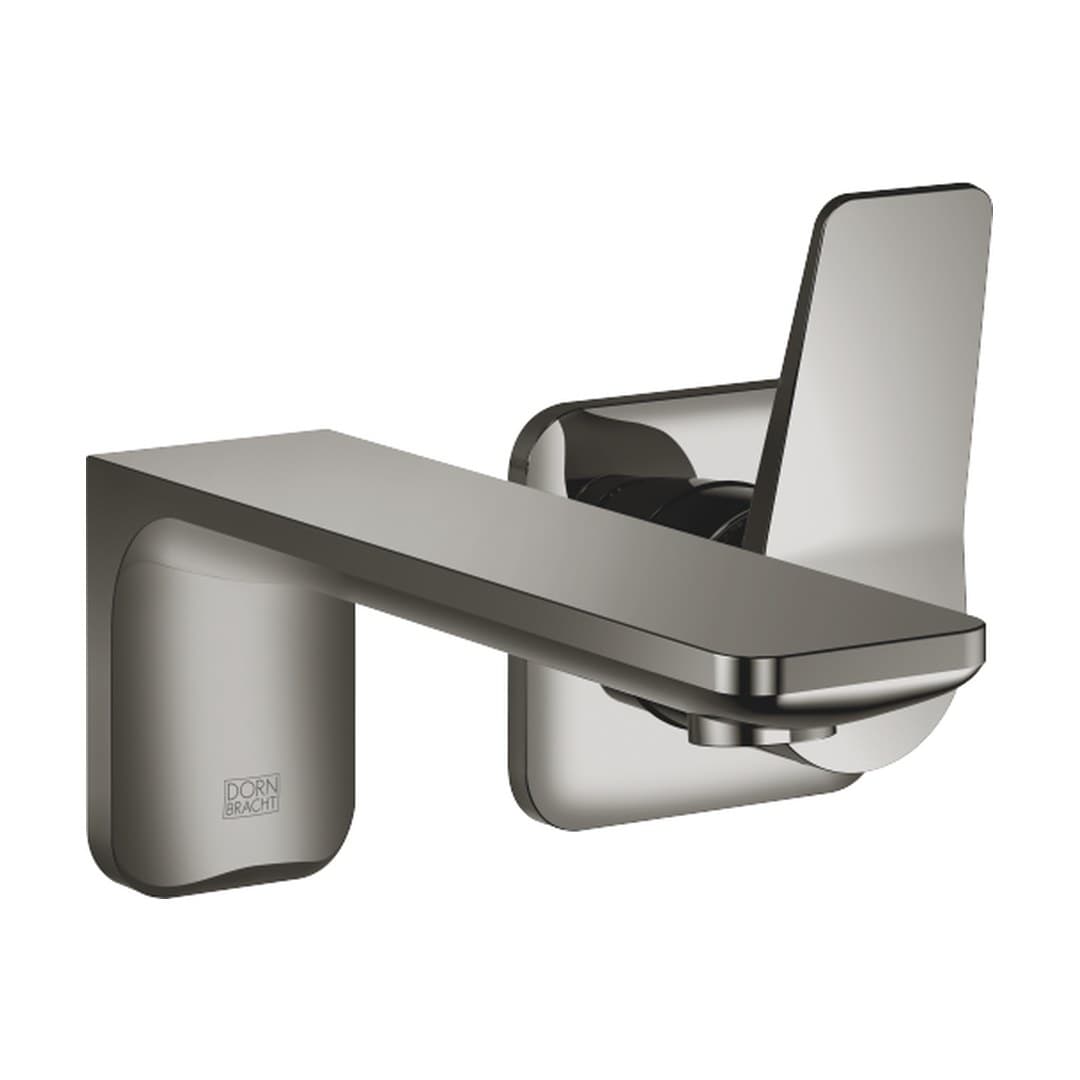 Dornbracht Lissé – Μπαταρία Νιπτήρα Τοίχου – Wall-mounted single-lever basin mixer without pop-up waste – Dark Chrome (36860845-19)