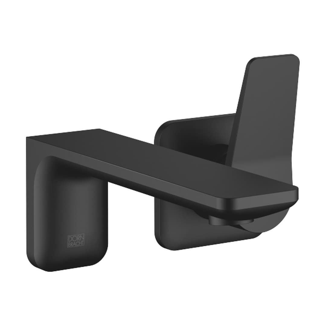Dornbracht Lissé – Μπαταρία Νιπτήρα Τοίχου – Wall-mounted single-lever basin mixer without pop-up waste – Matte Black (36860845-33)