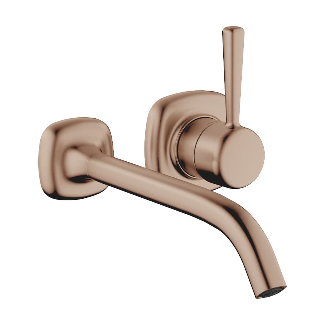 Dornbracht COYA – Μπαταρία Νιπτήρα Τοίχου – Wall-mounted single-lever basin mixer without pop-up waste – Brushed Bronze (PVD) (36861404-42)