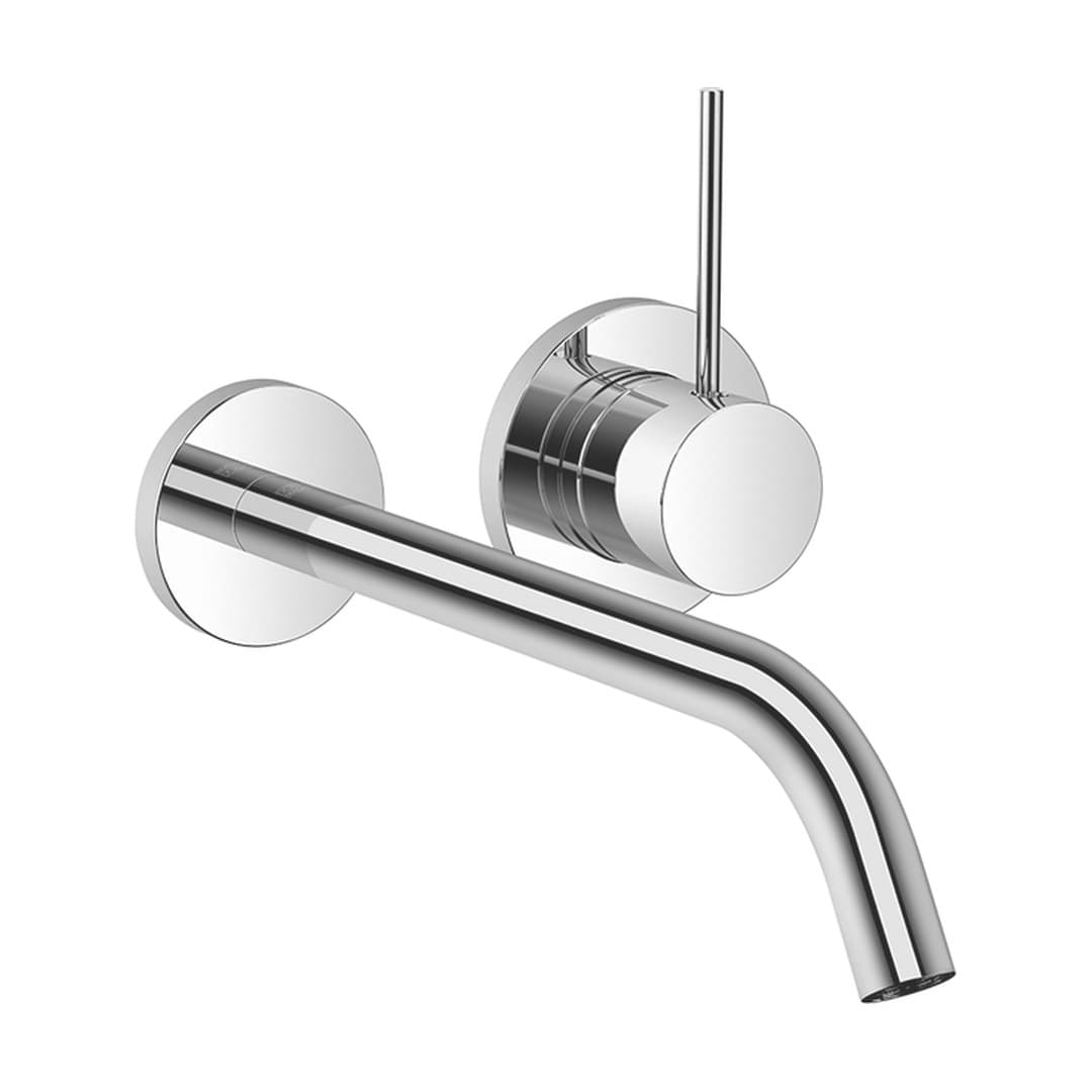 Dornbracht Meta – Μπαταρία Νιπτήρα Τοίχου – META SLIM Wall-mounted single-lever basin mixer without pop-up waste – Brushed Dark Bronze (PVD) (36861662-43)