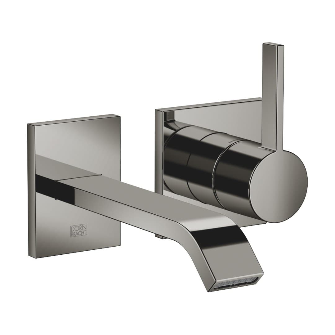 Dornbracht IMO – Μπαταρία Νιπτήρα Τοίχου – Wall-mounted single-lever basin mixer without pop-up waste – Dark Chrome (36861671-19)