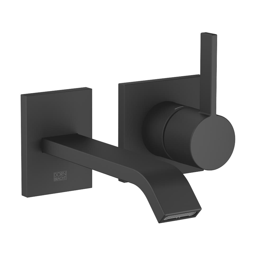 Dornbracht IMO – Μπαταρία Νιπτήρα Τοίχου – Wall-mounted single-lever basin mixer without pop-up waste – Matte Black (36861671-33)