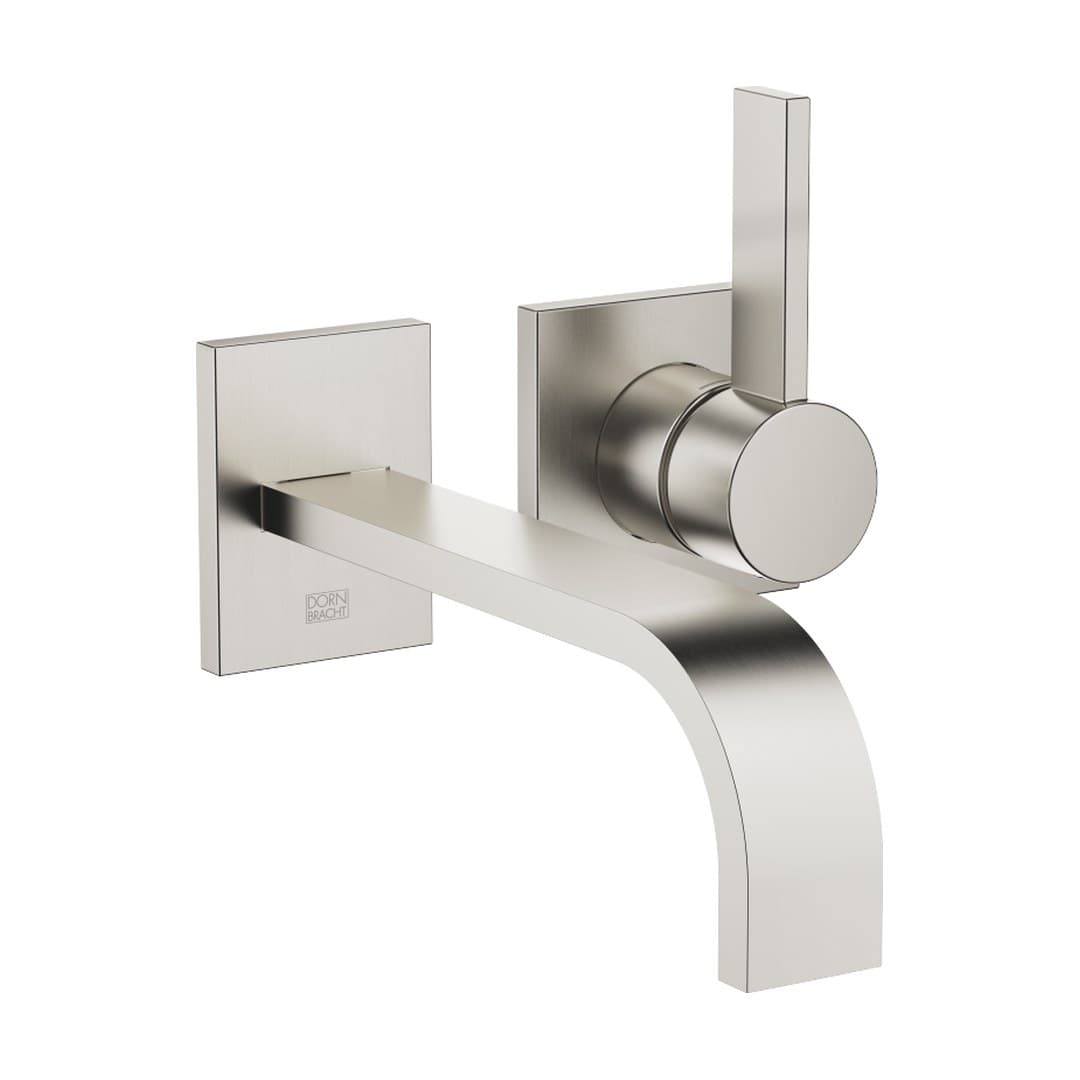 Dornbracht MEM – Μπαταρία Νιπτήρα Τοίχου – Wall-mounted single-lever basin mixer without pop-up waste – Brushed Platinum (36861782-06)