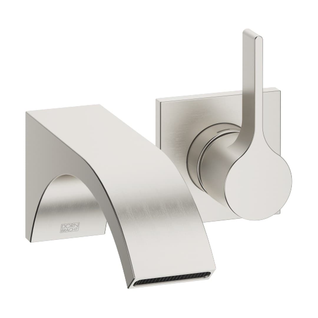 Dornbracht CYO – Μπαταρία Νιπτήρα Τοίχου – Wall-mounted single-lever basin mixer without pop-up waste – Brushed Platinum (36861811-06)