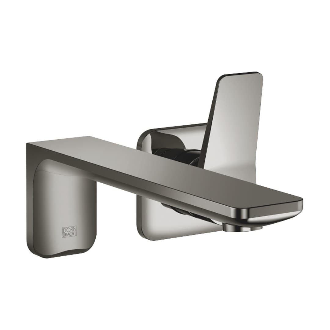 Dornbracht Lissé – Μπαταρία Νιπτήρα Τοίχου – Wall-mounted single-lever basin mixer without pop-up waste – Dark Chrome (36861845-19)