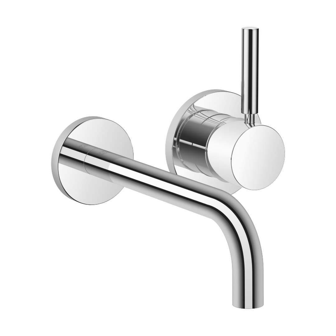 Dornbracht Meta – Μπαταρία Νιπτήρα Τοίχου – Wall-mounted single-lever basin mixer with individual rosettes – Chrome (36862660-00)