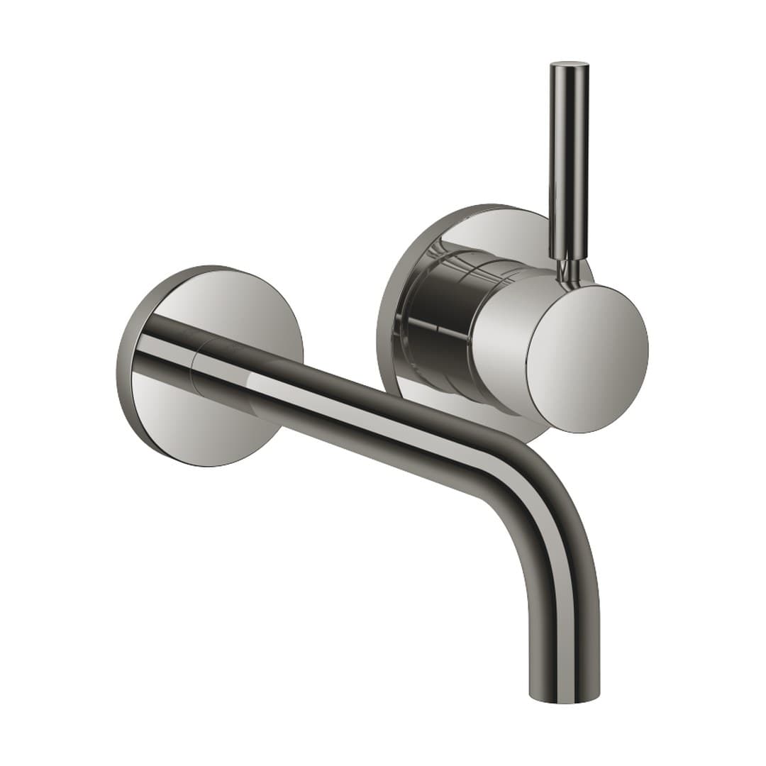 Dornbracht Meta – Μπαταρία Νιπτήρα Τοίχου – Wall-mounted single-lever basin mixer with individual rosettes – Dark Chrome (36862660-19)