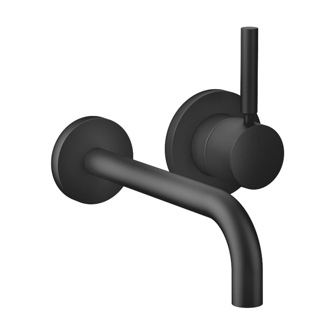 Dornbracht Meta – Μπαταρία Νιπτήρα Τοίχου – Wall-mounted single-lever basin mixer with individual rosettes – Matte Black (36862660-33)