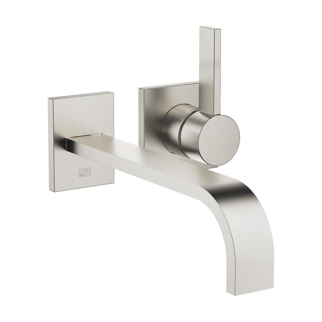 Dornbracht MEM – Μπαταρία Νιπτήρα Τοίχου – Wall-mounted single-lever basin mixer without pop-up waste – Brushed Platinum (36862782-06)