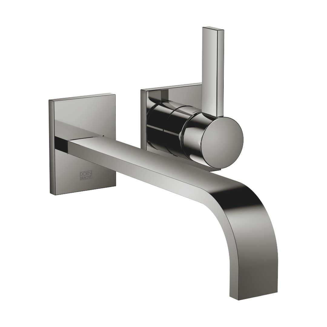 Dornbracht MEM – Μπαταρία Νιπτήρα Τοίχου – Wall-mounted single-lever basin mixer without pop-up waste – Dark Chrome (36862782-19)