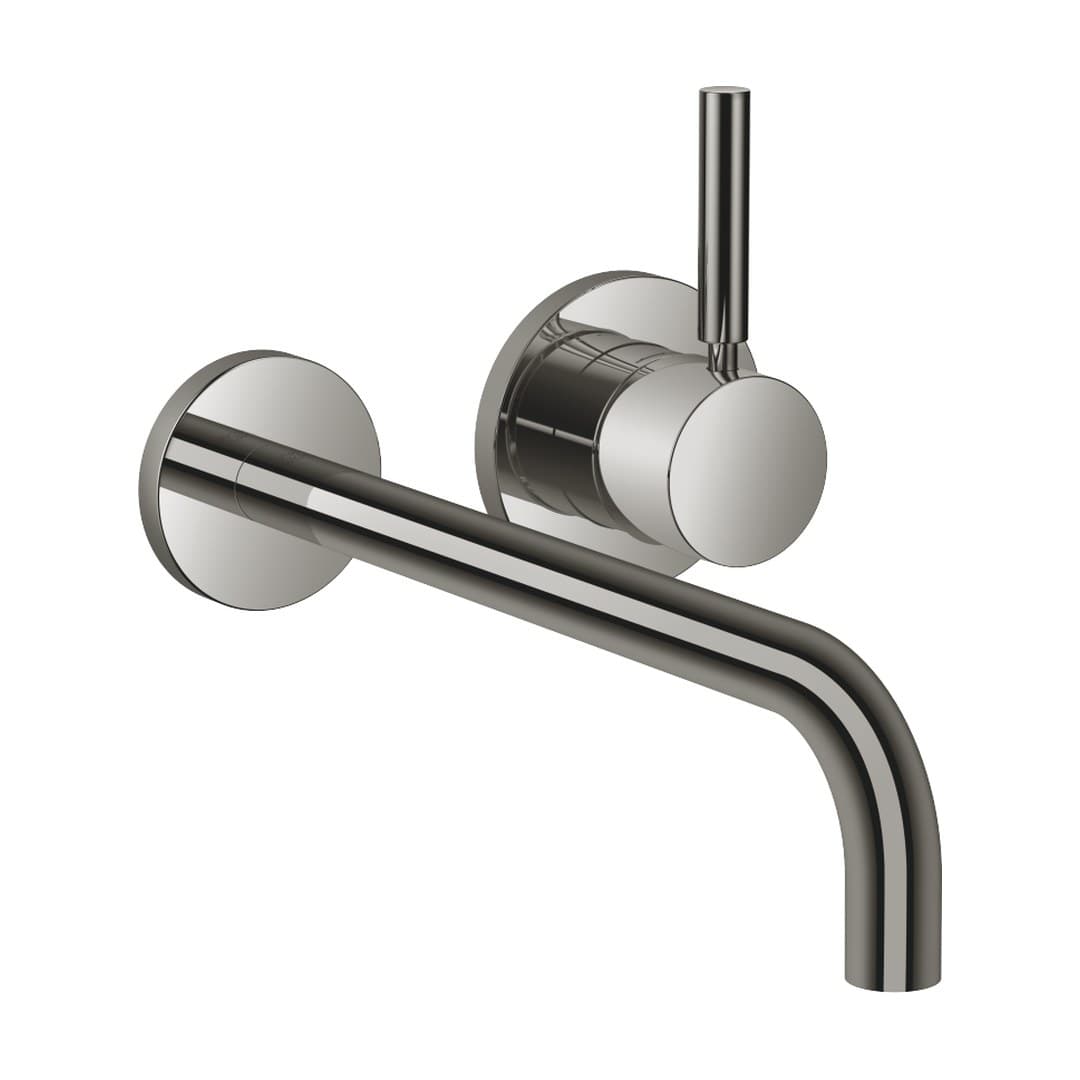 Dornbracht Meta – Μπαταρία Νιπτήρα Τοίχου – Wall-mounted single-lever basin mixer with individual rosettes – Dark Chrome (36863660-19)