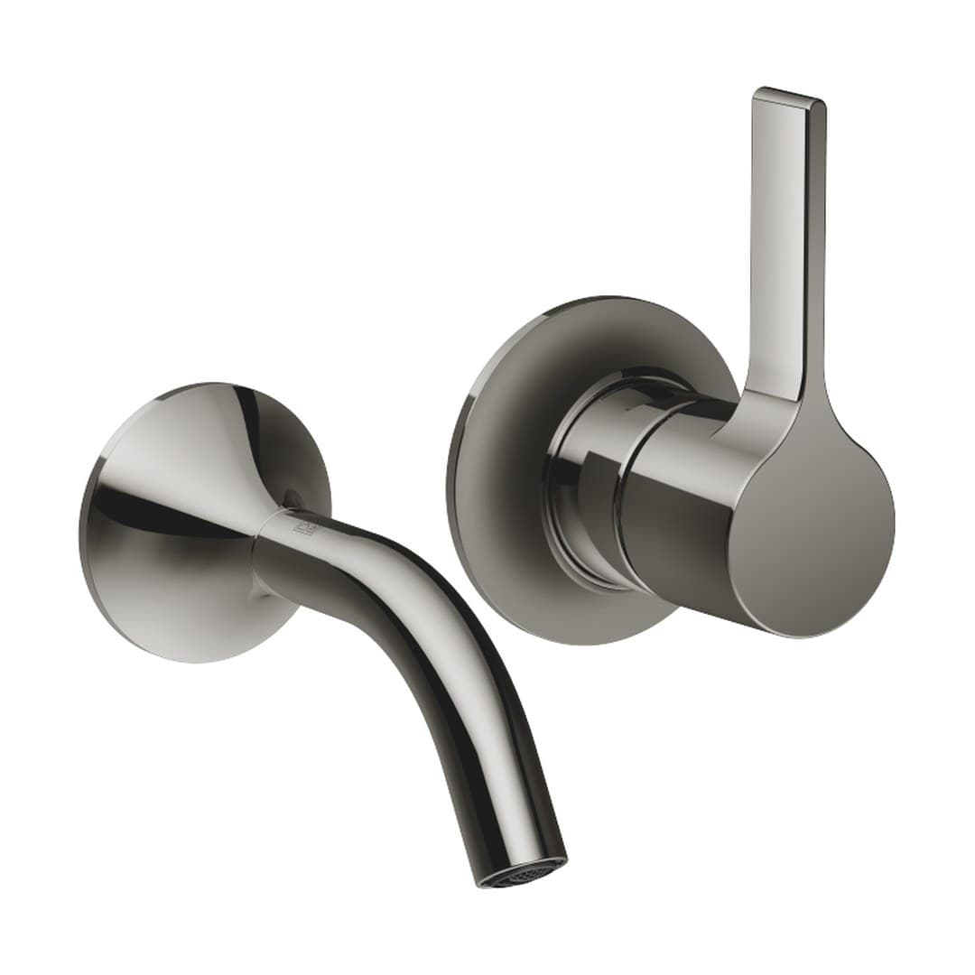 Dornbracht VAIA – Μπαταρία Νιπτήρα Τοίχου – Wall-mounted single-lever basin mixer without pop-up waste – Dark Chrome (36867809-19)