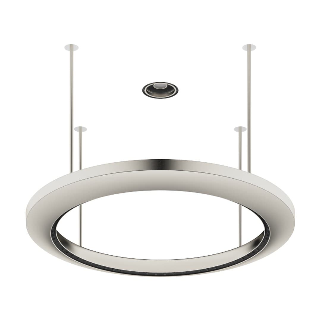 Dornbracht – Κεφαλή Ντους – AQUAHALO Rainpanel – Brushed Platinum (41750979-06)