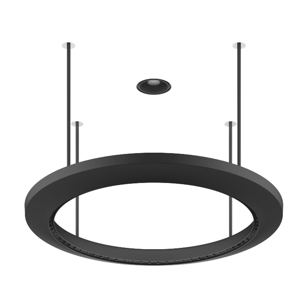 Dornbracht – Κεφαλή Ντους – AQUAHALO Rainpanel – Matte Black (41750979-33)