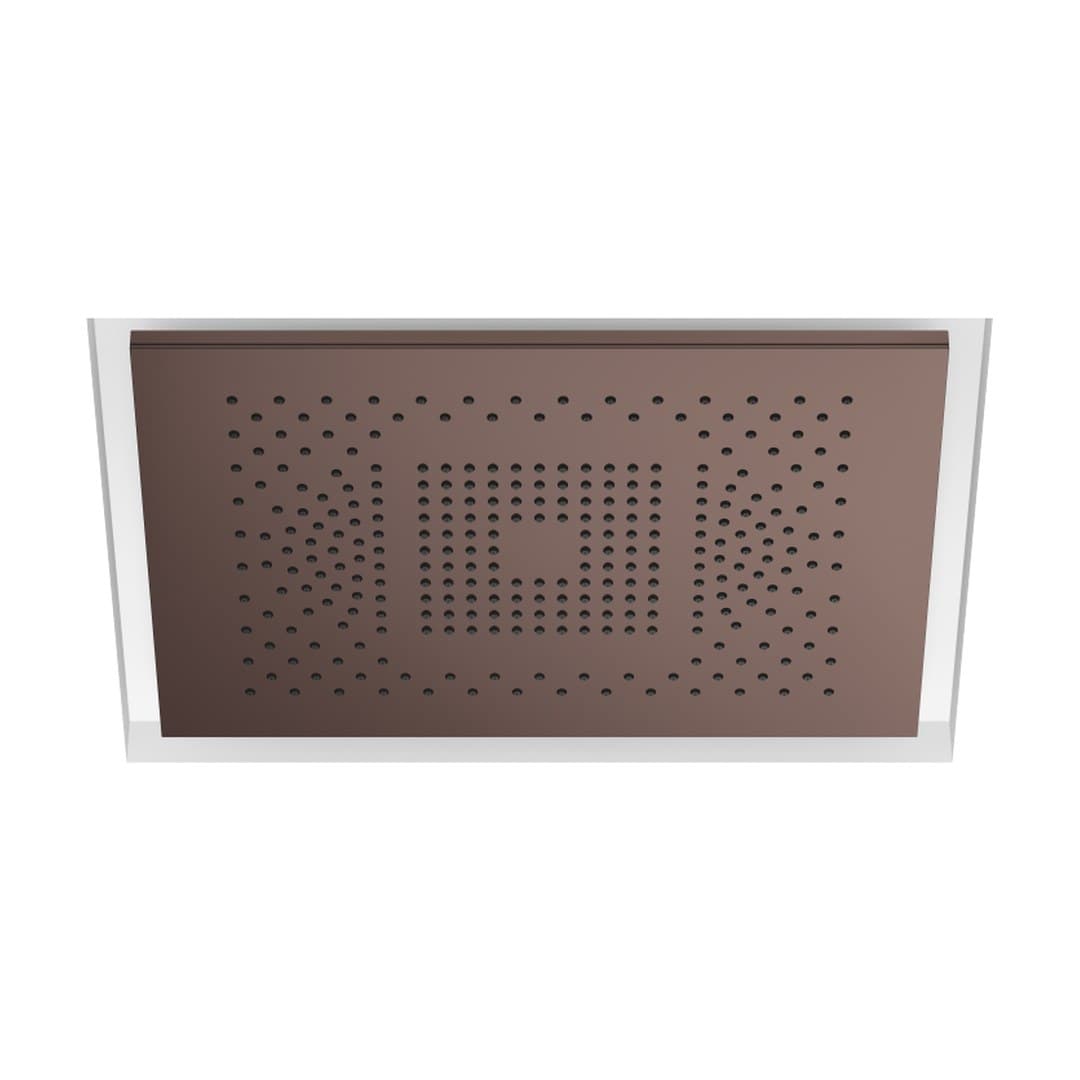 Dornbracht – Κεφαλή Ντους – SERENITY SKY Rainpanel for recessed ceiling installation – Brushed Dark Bronze (PVD) (41770979-43)