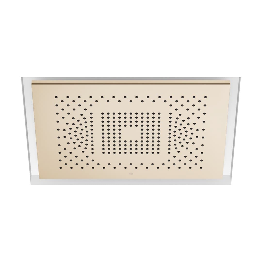 Dornbracht – Κεφαλή Ντους – SERENITY SKY Rainpanel for recessed ceiling installation – Brushed Champagne (22kt Gold) (41770979-46)