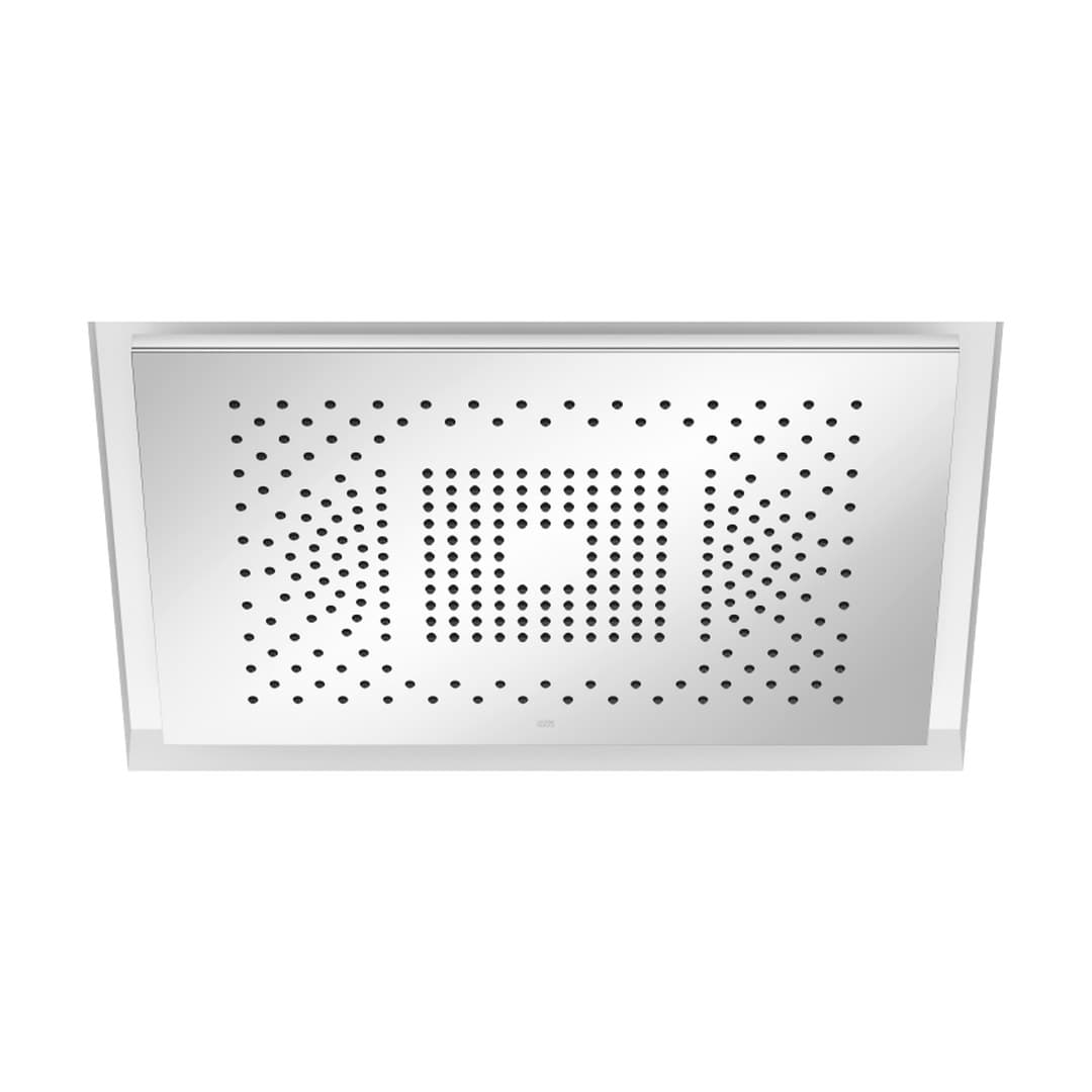 Dornbracht – Κεφαλή Ντους – SERENITY SKY Rainpanel for recessed ceiling installation with light FlowReduce – Chrome (41773979-00)