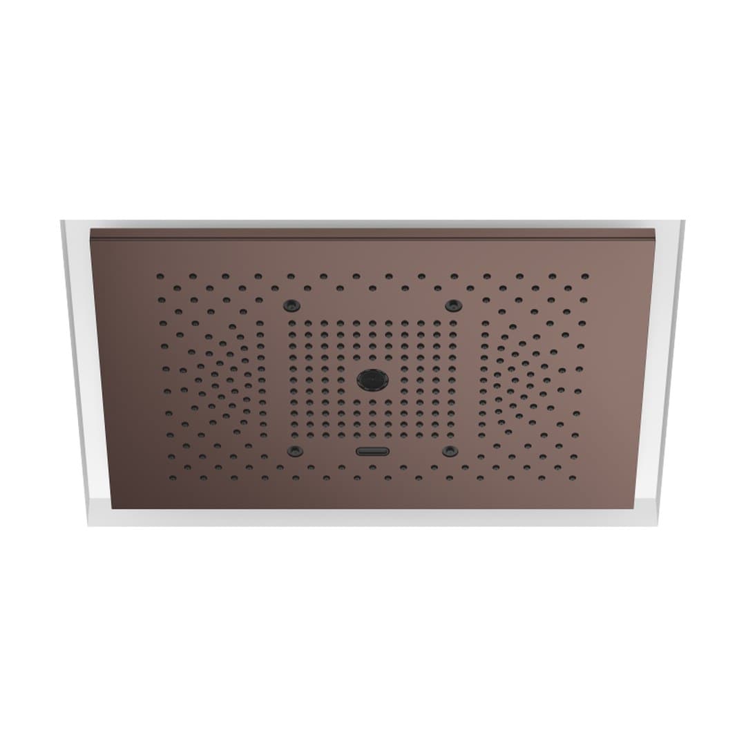 Dornbracht – Κεφαλή Ντους – SERENITY SKY+ Rainpanel for recessed ceiling installation – Brushed Dark Bronze (PVD) (41780979-43)